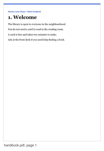 Page 1 of the sample PDF without a watermark